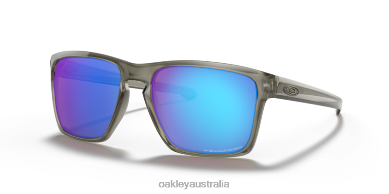 Sliver XL Sapphire Iridium Polarized Lenses, Matte Grey Ink Frame Oakley2ZJX900