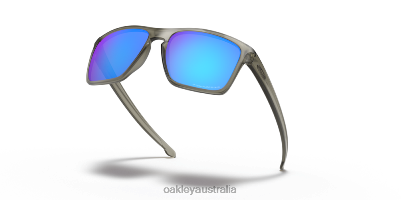 Sliver XL Sapphire Iridium Polarized Lenses, Matte Grey Ink Frame Oakley2ZJX900
