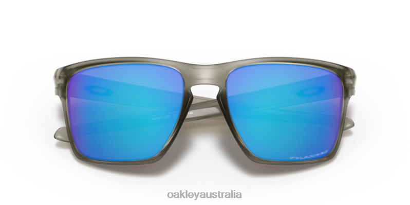 Sliver XL Sapphire Iridium Polarized Lenses, Matte Grey Ink Frame Oakley2ZJX900