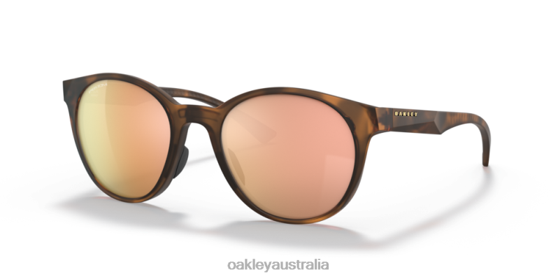 Spindrift Prizm Rose Gold Lenses, Matte Brown Tortoise Frame Oakley2ZJX1080
