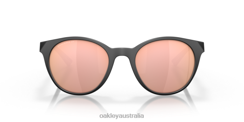 Spindrift Prizm Rose Gold Polarized Lenses, Matte Black Frame Oakley2ZJX1086