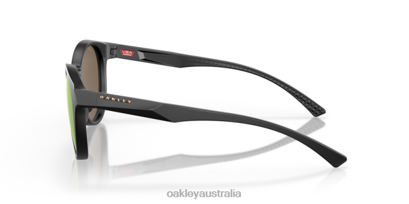 Spindrift Prizm Rose Gold Polarized Lenses, Matte Black Frame Oakley2ZJX1086