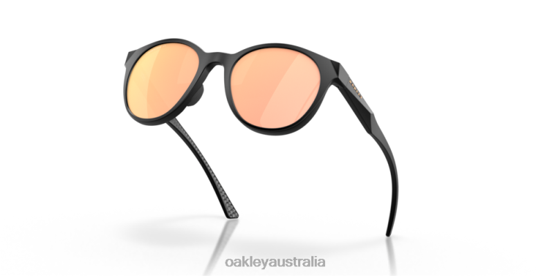 Spindrift Prizm Rose Gold Polarized Lenses, Matte Black Frame Oakley2ZJX1086