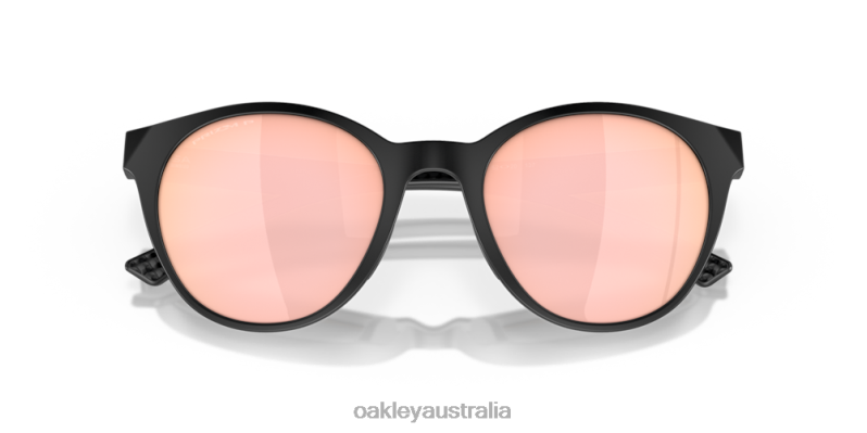 Spindrift Prizm Rose Gold Polarized Lenses, Matte Black Frame Oakley2ZJX1086