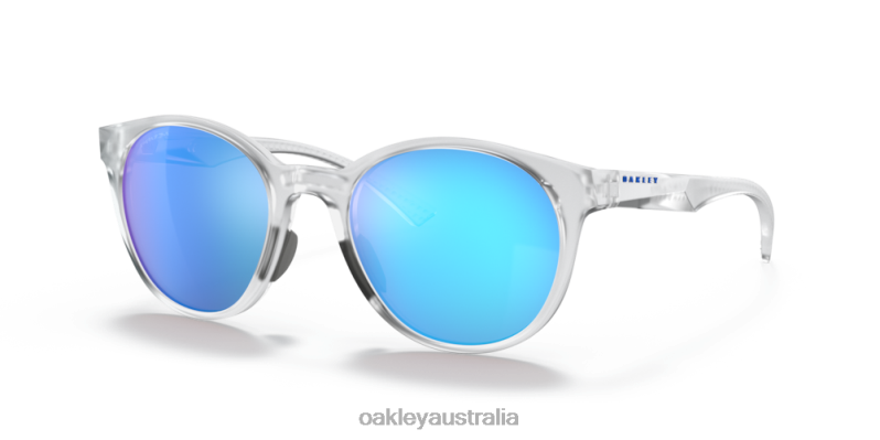Spindrift Prizm Sapphire Lenses, Matte Clear Frame Oakley2ZJX1082 - Click Image to Close