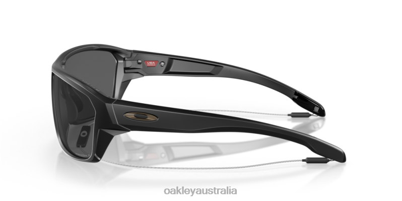 Split Shot Prizm Black Polarized Lenses, Matte Black Frame Oakley2ZJX301