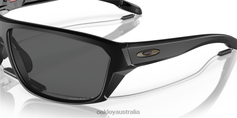 Split Shot Prizm Black Polarized Lenses, Matte Black Frame Oakley2ZJX301