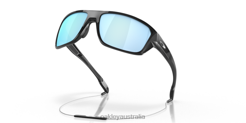 Split Shot Prizm Deep Water Polarized Lenses, Black Ink Frame Oakley2ZJX304
