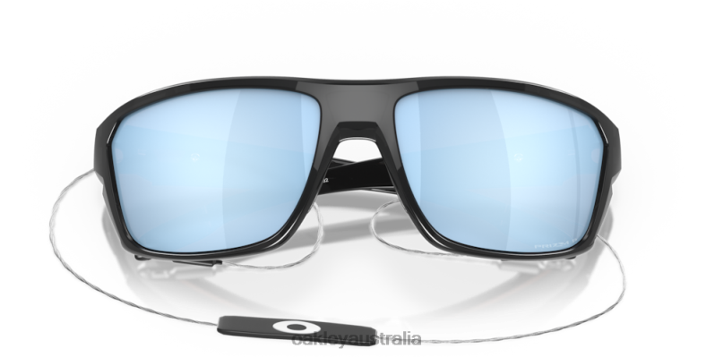 Split Shot Prizm Deep Water Polarized Lenses, Black Ink Frame Oakley2ZJX304