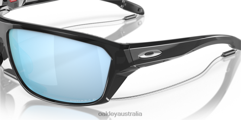 Split Shot Prizm Deep Water Polarized Lenses, Black Ink Frame Oakley2ZJX304
