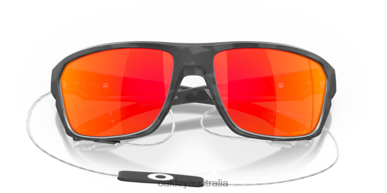 Split Shot Prizm Ruby Lenses, Matte Black Camo Frame Oakley2ZJX303
