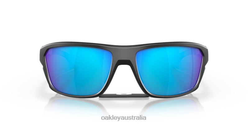 Split Shot Prizm Sapphire Polarized Lenses, Matte Black Frame Oakley2ZJX302
