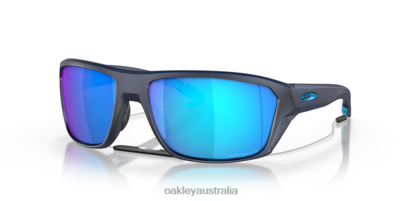 Split Shot Prizm Sapphire Polarized Lenses, Matte Translucent Blue Frame Oakley2ZJX298