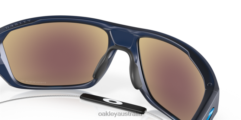 Split Shot Prizm Sapphire Polarized Lenses, Matte Translucent Blue Frame Oakley2ZJX298