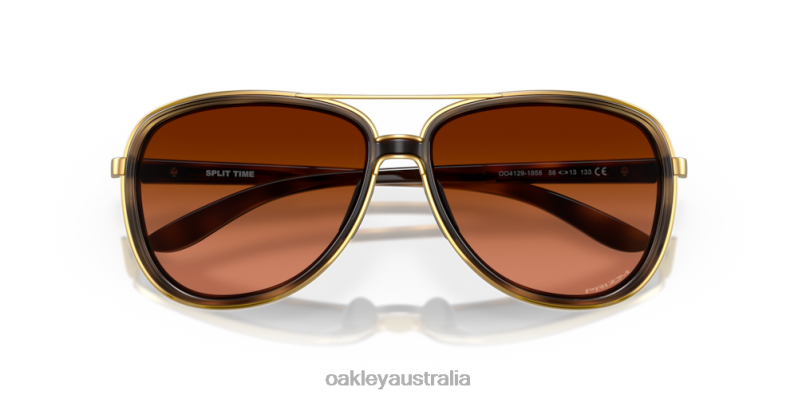 Split Time Prizm Brown Gradient Lenses, Brown Tortoise Frame Oakley2ZJX440