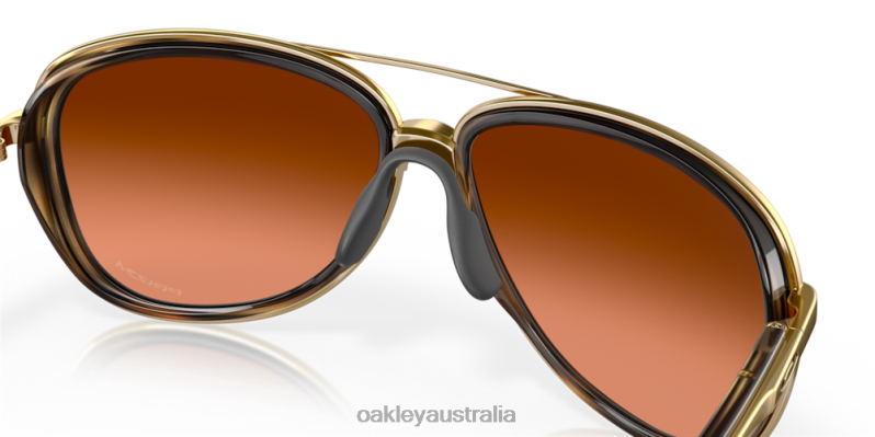Split Time Prizm Brown Gradient Lenses, Brown Tortoise Frame Oakley2ZJX440