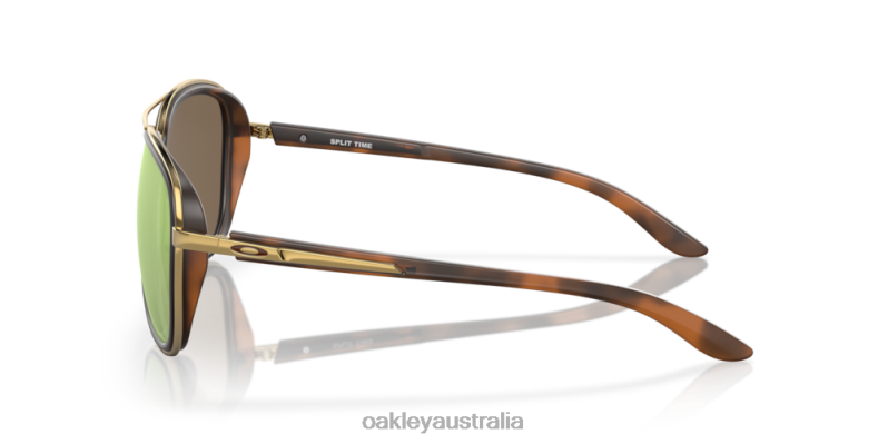 Split Time Prizm Rose Gold Polarized Lenses, Brown Tortoise Frame Oakley2ZJX438