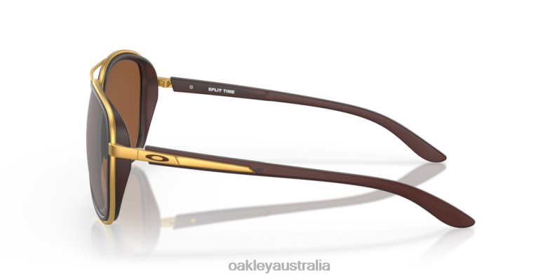 Split Time Prizm Tungsten Polarized Lenses, Matte Rootbeer Frame Oakley2ZJX441