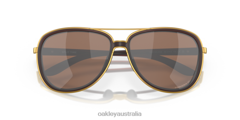 Split Time Prizm Tungsten Polarized Lenses, Matte Rootbeer Frame Oakley2ZJX441