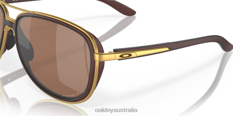 Split Time Prizm Tungsten Polarized Lenses, Matte Rootbeer Frame Oakley2ZJX441