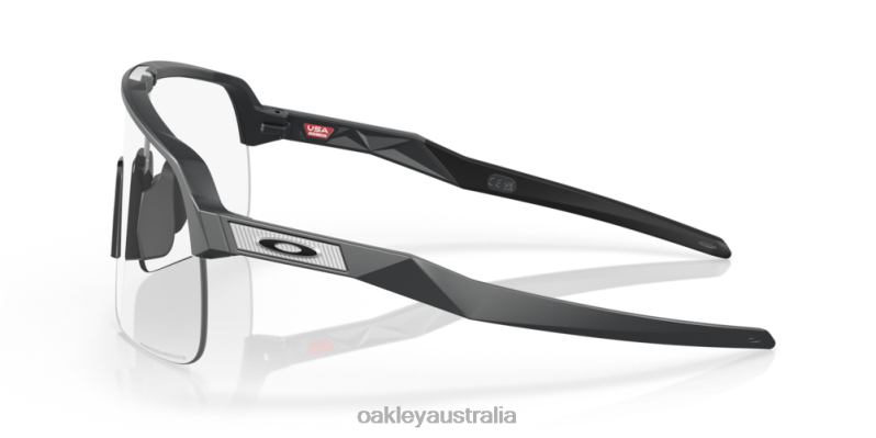 Sutro Lite Clear To Black Iridium Photochromic Lenses, Matte Carbon Frame Oakley2ZJX230