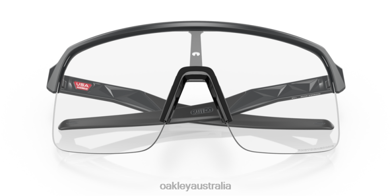 Sutro Lite Clear To Black Iridium Photochromic Lenses, Matte Carbon Frame Oakley2ZJX230