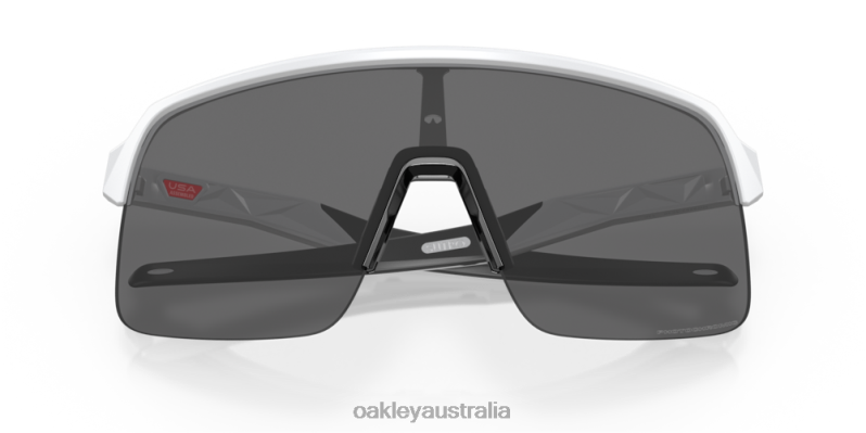 Sutro Lite Clear To Black Iridium Photochromic Lenses, Matte White Frame Oakley2ZJX231