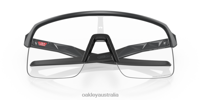 Sutro Lite (Low Bridge Fit) Clear To Black Iridium Photochromic Lenses, Matte Carbon Frame Oakley2ZJX453
