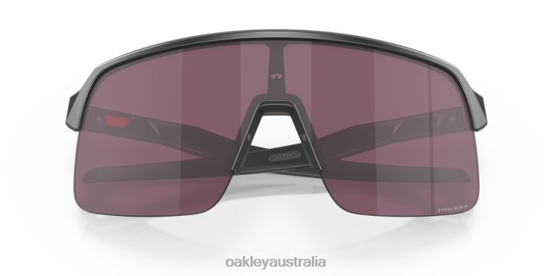 Sutro Lite (Low Bridge Fit) Prizm Road Black Lenses, Steel Frame Oakley2ZJX452