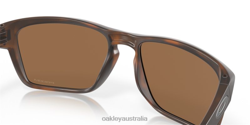 Sylas (Low Bridge Fit) Prizm Bronze Lenses, Matte Brown Tortoise Frame Oakley2ZJX963