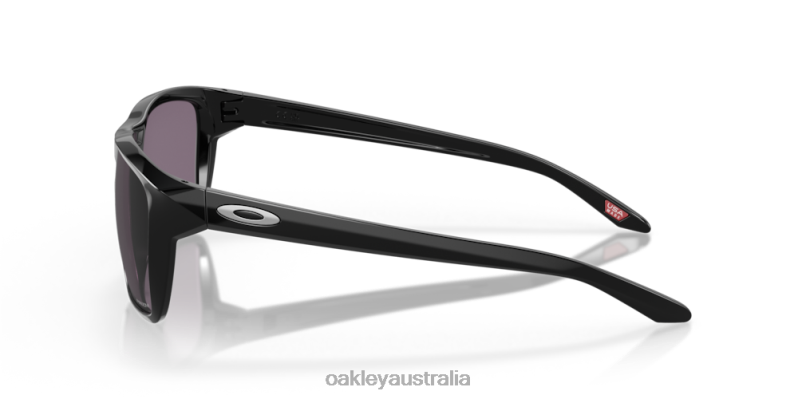 Sylas (Low Bridge Fit) Prizm Grey Lenses, Polished Black Frame Oakley2ZJX958
