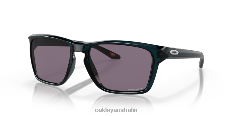 Sylas (Low Bridge Fit) Prizm Grey Lenses, Trans Poseidon Frame Oakley2ZJX966