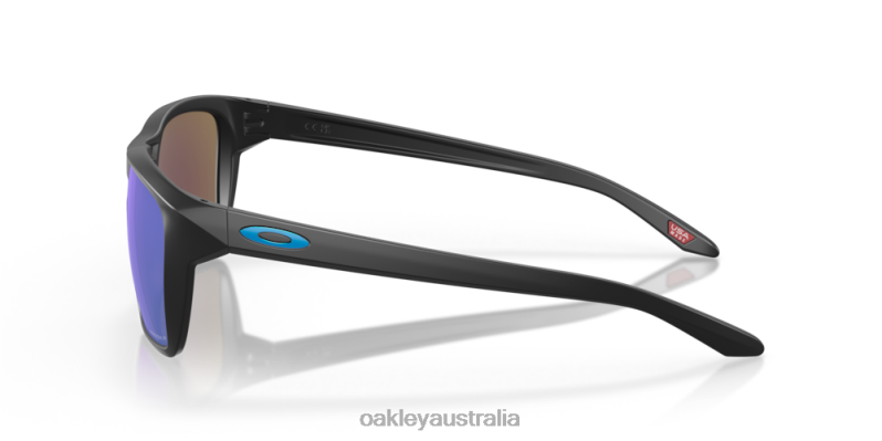 Sylas (Low Bridge Fit) Prizm Sapphire Polarized Lenses, Matte Black Frame Oakley2ZJX960