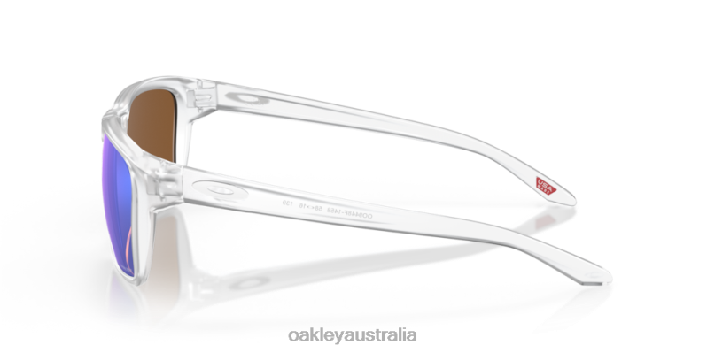 Sylas (Low Bridge Fit) Prizm Violet Lenses, Matte Clear Frame Oakley2ZJX965