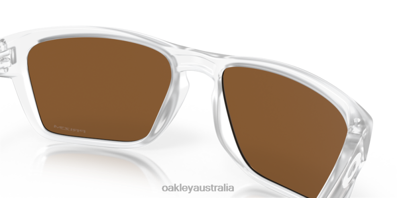Sylas (Low Bridge Fit) Prizm Violet Lenses, Matte Clear Frame Oakley2ZJX965
