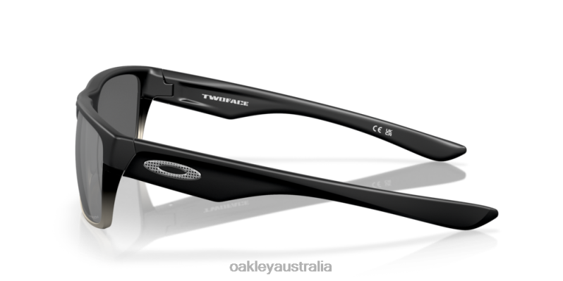 TwoFace Machinist Collection Chrome Iridium Lenses, Matte Black Frame Oakley2ZJX687