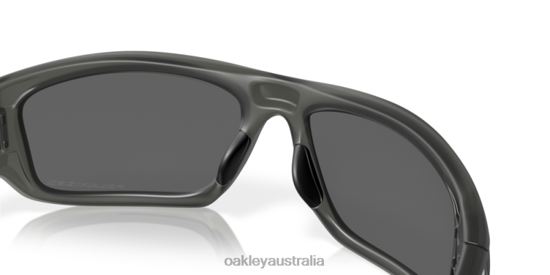 Valve Black Iridium Polarized Lenses, Matte Grey Smoke Frame Oakley2ZJX776