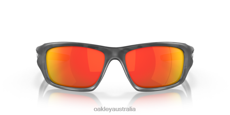 Valve Ruby Iridium Polarized Lenses, Matte Black Camo Frame Oakley2ZJX778