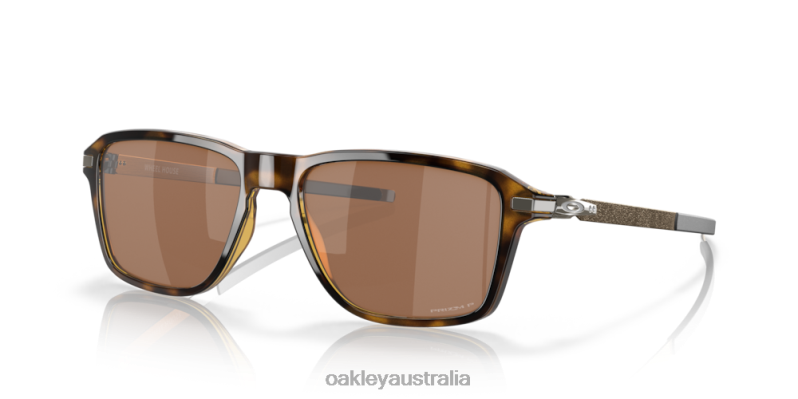 Wheel House Prizm Tungsten Polarized Lenses, Polished Brown Tortoise Frame Oakley2ZJX1038