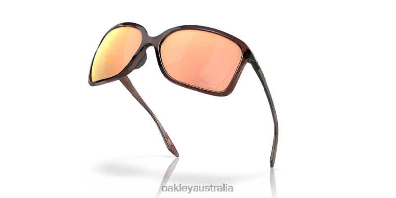 Wildrye Prizm Rose Gold Polarized Lenses, Polished Amethyst Frame Oakley2ZJX289