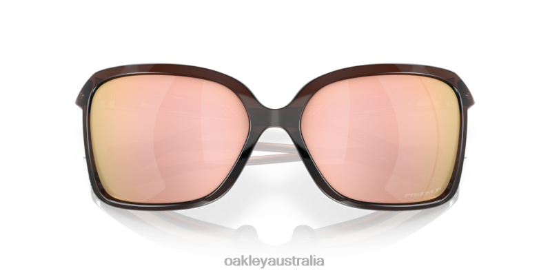 Wildrye Prizm Rose Gold Polarized Lenses, Polished Amethyst Frame Oakley2ZJX289