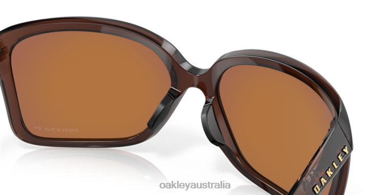 Wildrye Prizm Rose Gold Polarized Lenses, Polished Amethyst Frame Oakley2ZJX289