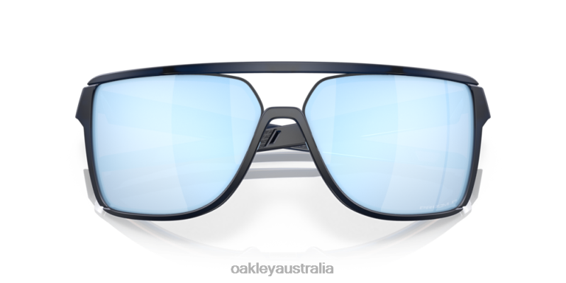 Castel Prizm Deep Water Polarized Lenses, Matte Translucent Blue Frame Oakley2ZJX211