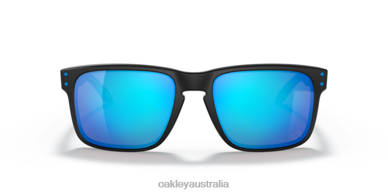 Detroit Lions Holbrook Prizm Sapphire Lenses, Matte Black Frame Oakley2ZJX620