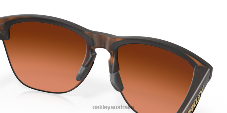 Frogskins Lite Prizm Brown Gradient Lenses, Matte Brown Tortoise Frame Oakley2ZJX214