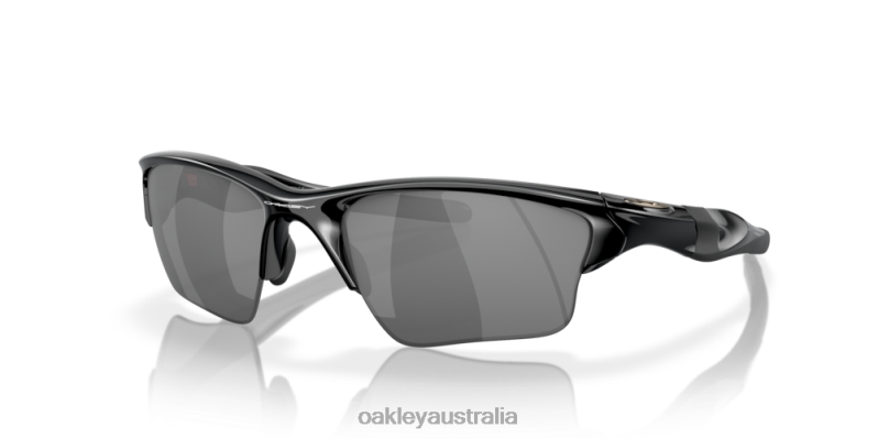 Half Jacket 2.0 XL Black Iridium Lenses, Polished Black Frame Oakley2ZJX414