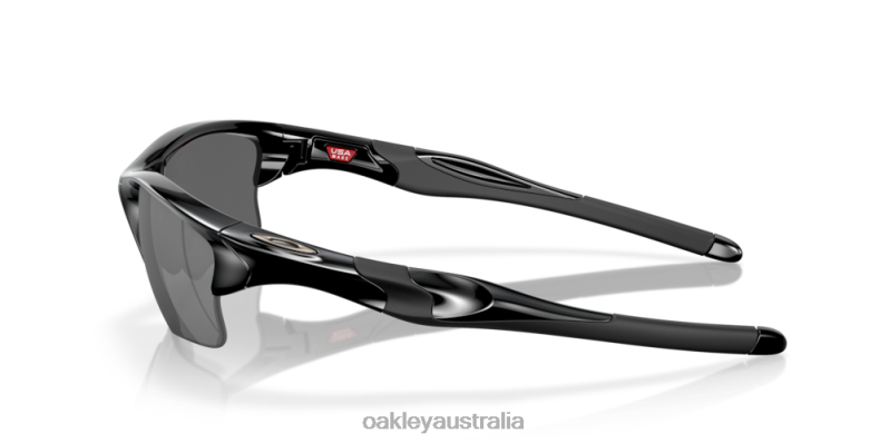 Half Jacket 2.0 XL Black Iridium Lenses, Polished Black Frame Oakley2ZJX414