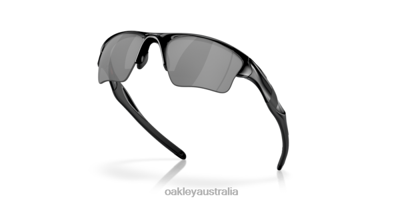 Half Jacket 2.0 XL Black Iridium Lenses, Polished Black Frame Oakley2ZJX414