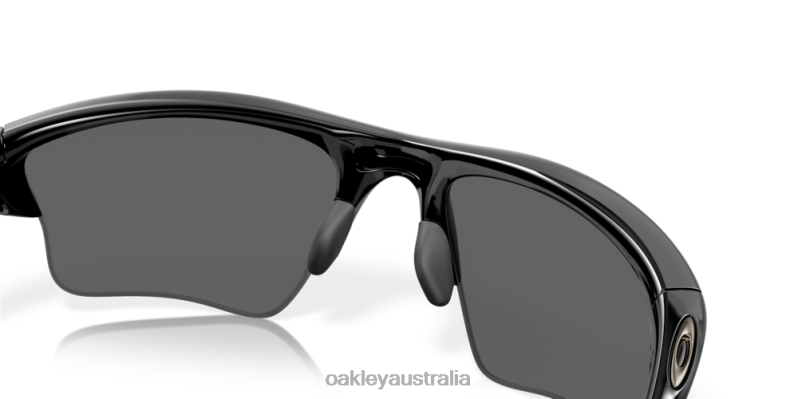Half Jacket 2.0 XL Black Iridium Lenses, Polished Black Frame Oakley2ZJX414