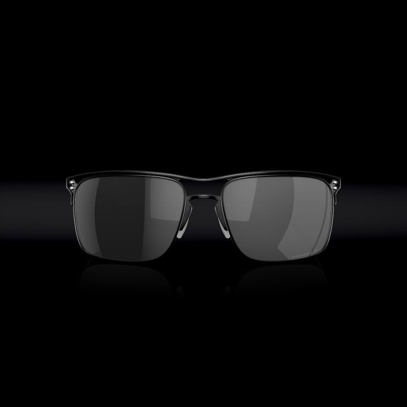 Holbrook TI Prizm Black Polarized Lenses, Satin Black Frame Oakley2ZJX46